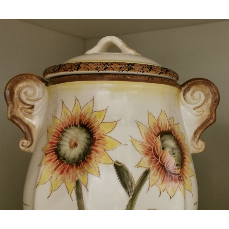 Sunflower Kitchen Canister Set